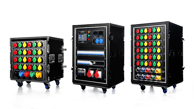 Caja de Distribución para Escenario PHLTD, Caja de Distribución de Energía Industrial Impermeable, Equipo de Gestión de Energía para Iluminación LED y Audio
