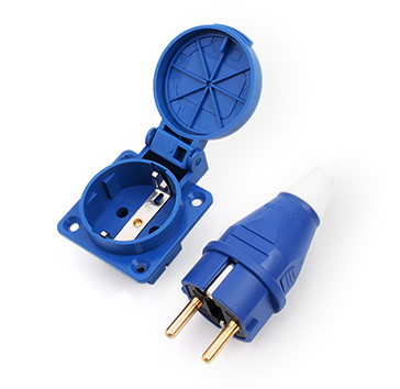 Enchufe y Toma de Corriente Estándar Europeo PHLTD, Conector de Energía de Grado Industrial, Adecuado para Equipos de Fábrica y Sistemas Eléctricos